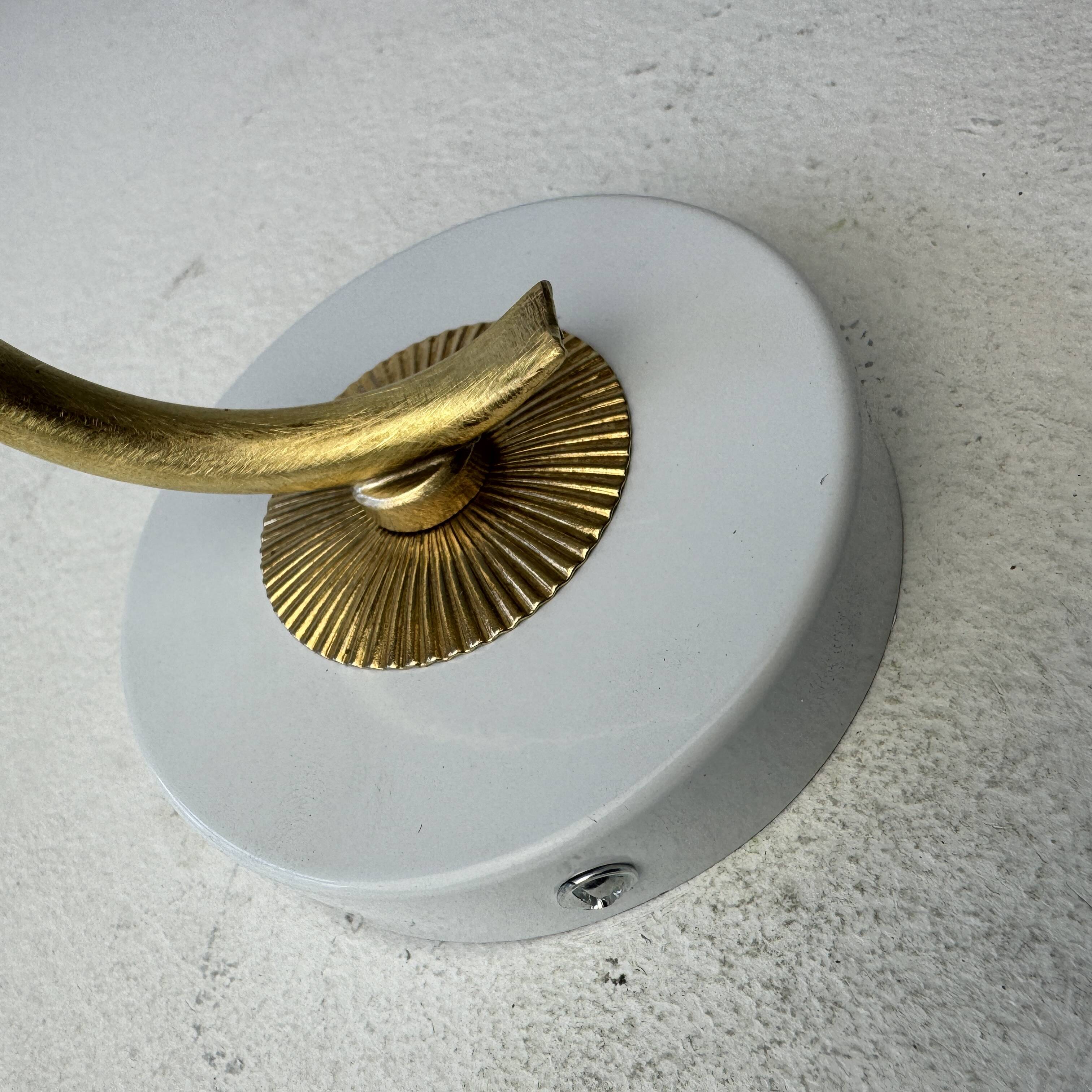 Applique ancienne vintage en verre