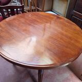 Round mahogany table - Early 20th century