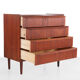 Danish design chest of drawers in teak