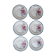 Set of 6 plates Digoin Sarreguemines model Lot
