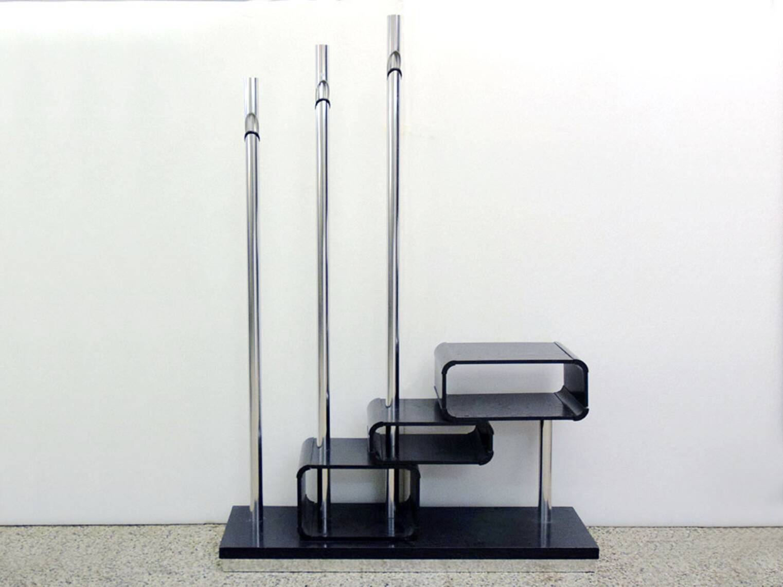 Hallway cabinet with coat rack attributed to Sormani, 1970s