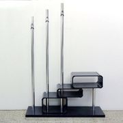 Hallway cabinet with coat rack attributed to Sormani, 1970s