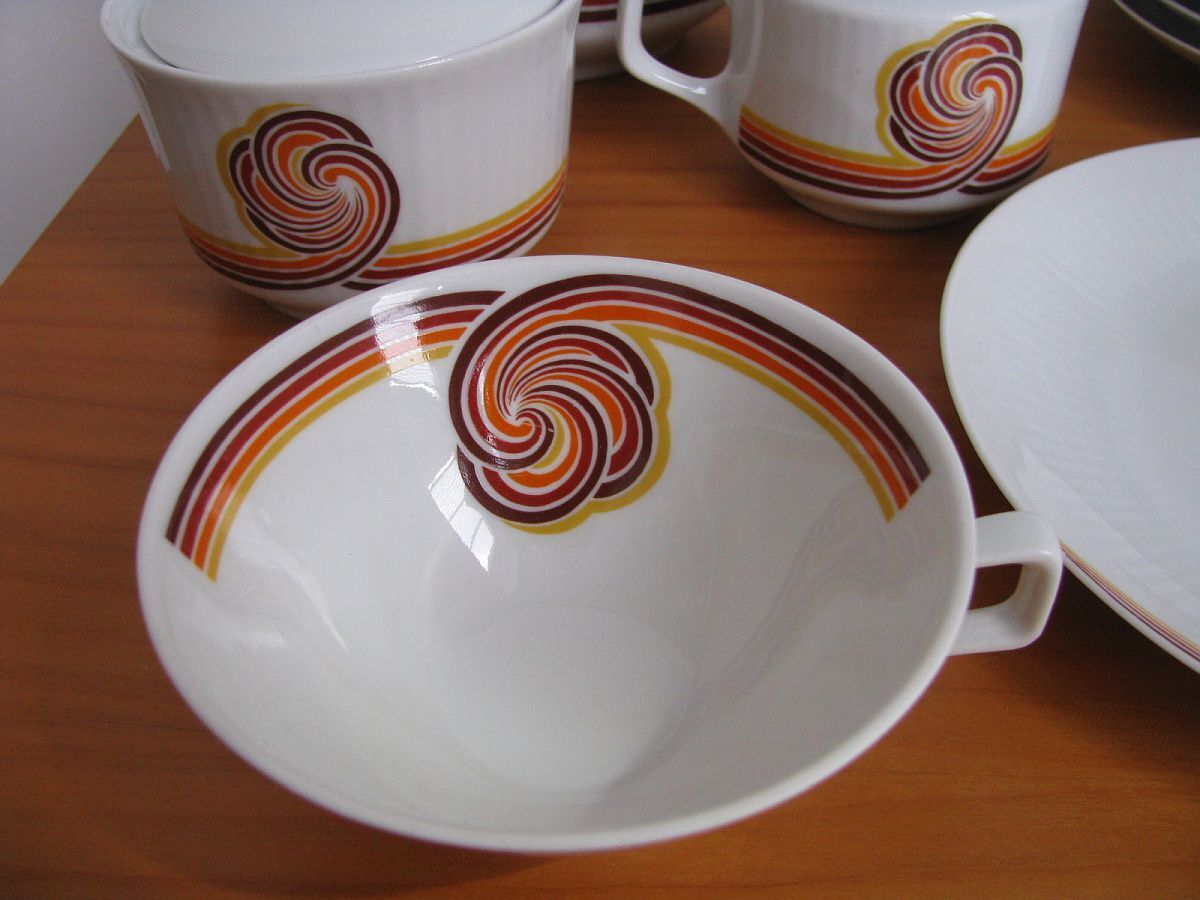 Coffee service from Bareuther Waldsassen Bavaria, 1970s