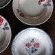 6 Art Deco deep plates Marinette Juliette Digoin Sarreguemines
