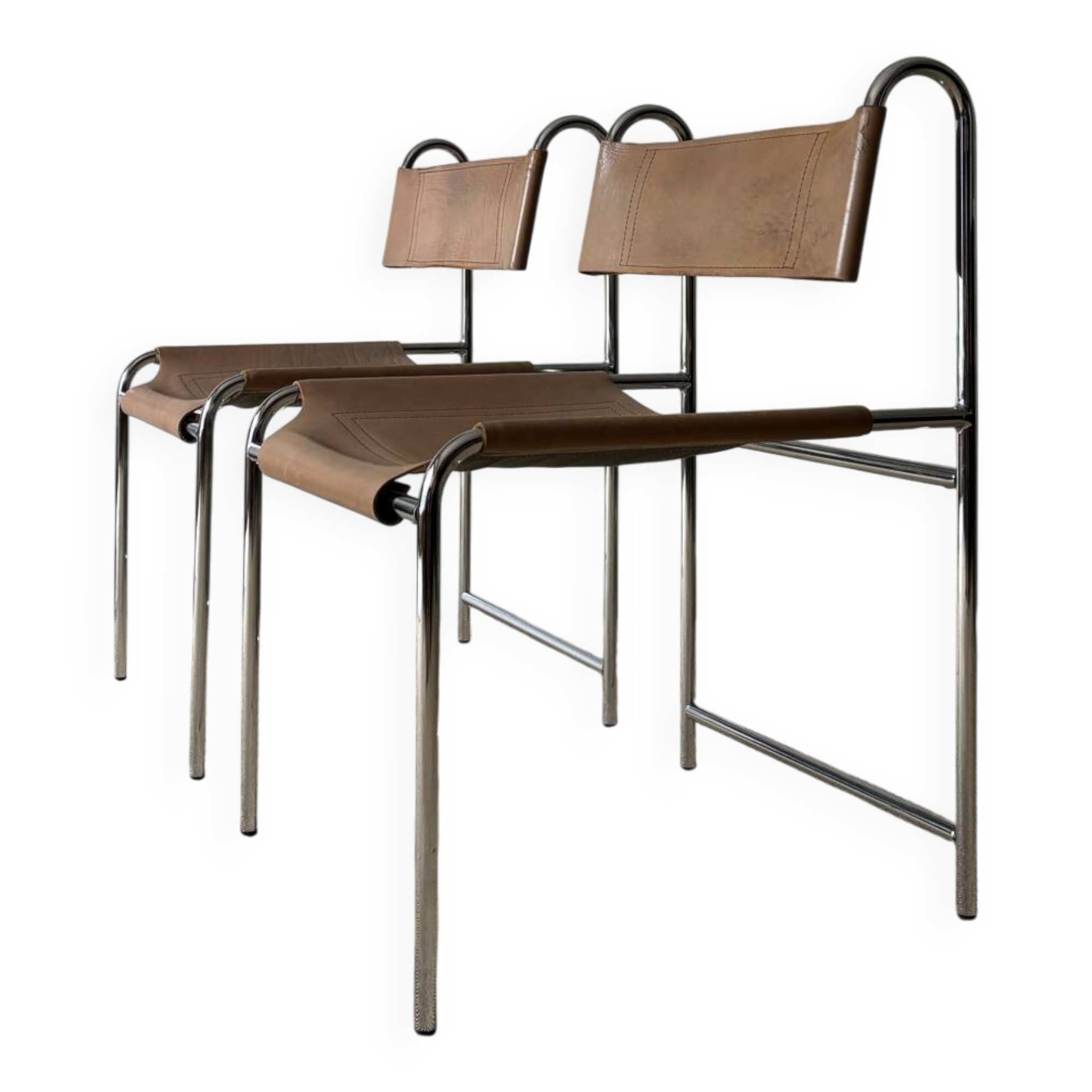 1970s leather chairs