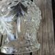 Vintage glass pendant/lamp