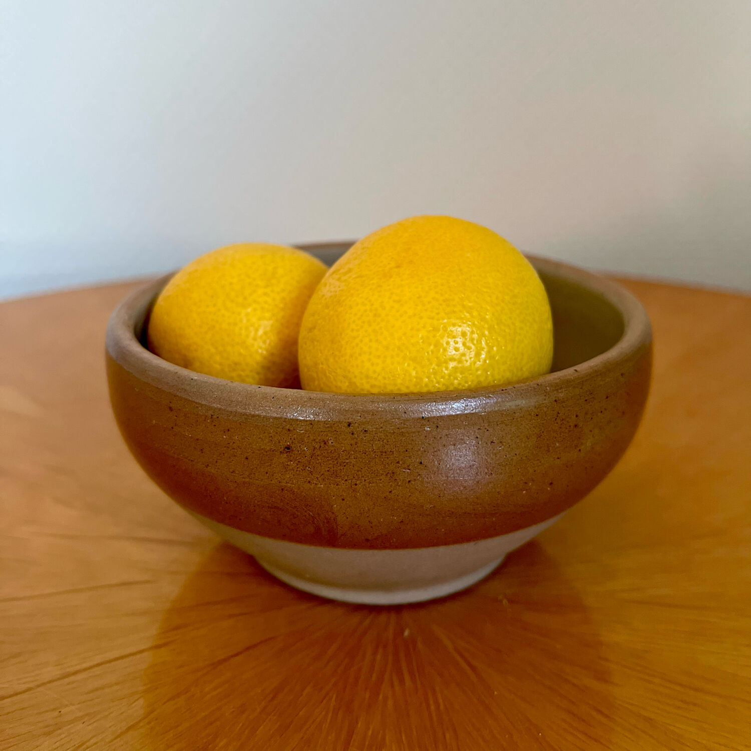 Digoin vintage stoneware bowl
