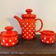 Waestersbach service 60' teapot milk pot and sugar bowl