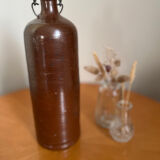 Vintage stoneware and porcelain bottle