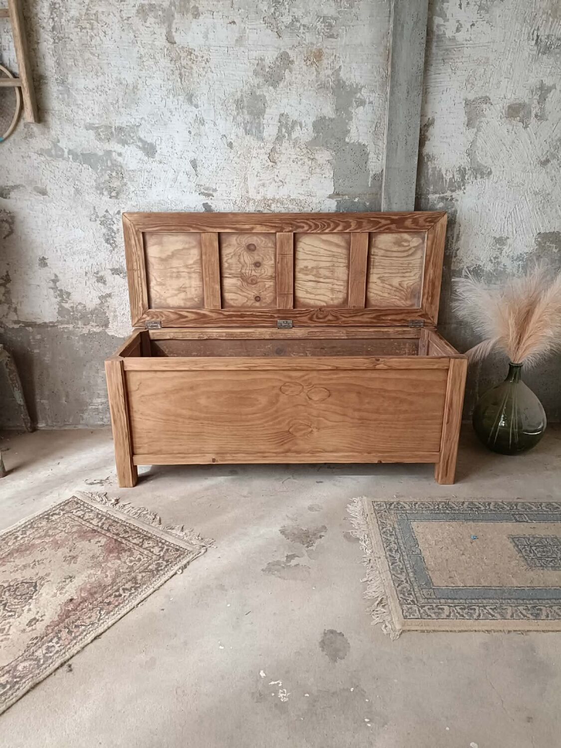 Wooden chest