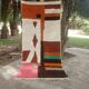 Beni Ourain Berber rug, handwoven in traditional style, size 100 x 200 cm.