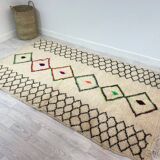 Handmade Moroccan Berber carpet 250 x 140 cm