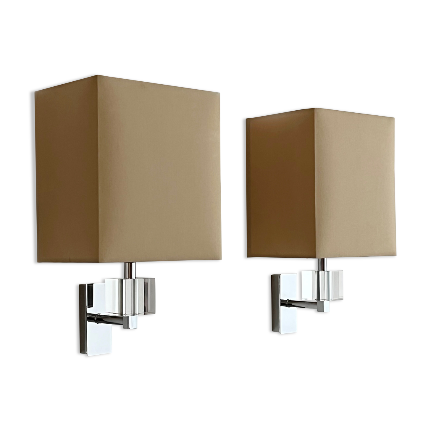 Pair of wall lamps