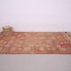 Terracotta Vintage Moroccan Rug 206 x 370 cm - Berber Wool Rug Handmade