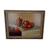 Oil painting, still life