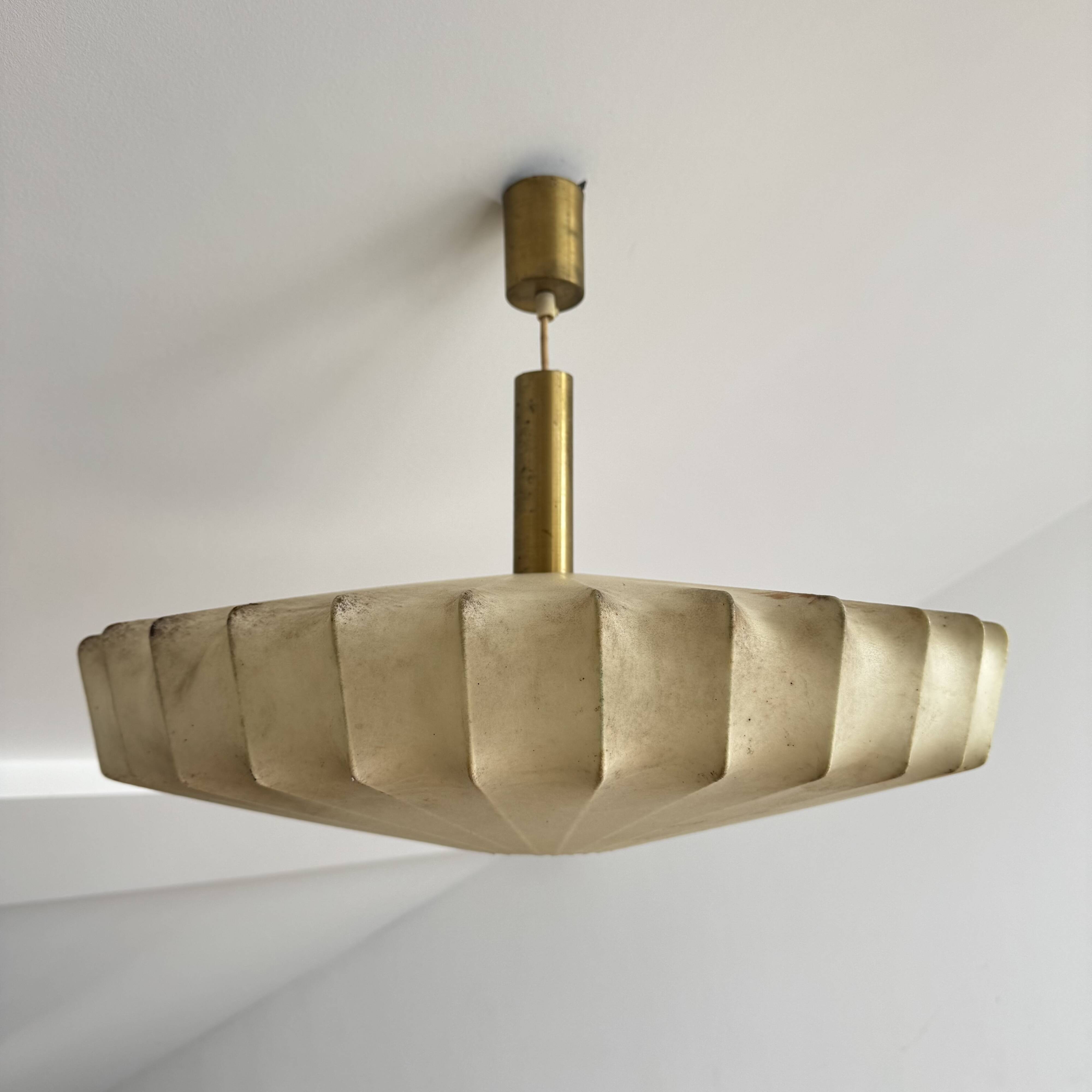 Vintage Cocoon Pendant Lamp