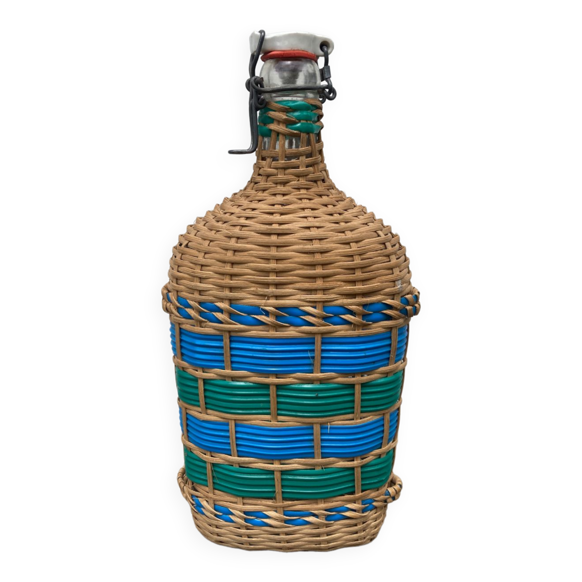 Bottle scoubidou 70 heavy braided rattan