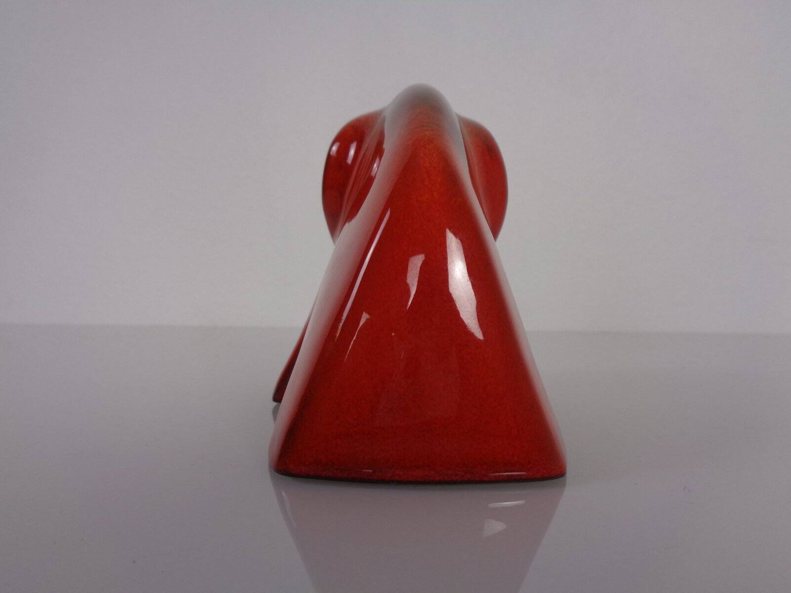 Majolica Ceramic Elephant, 1960s