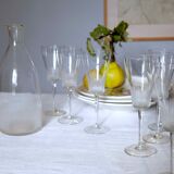 Carafe antique crystal end time Napoleon