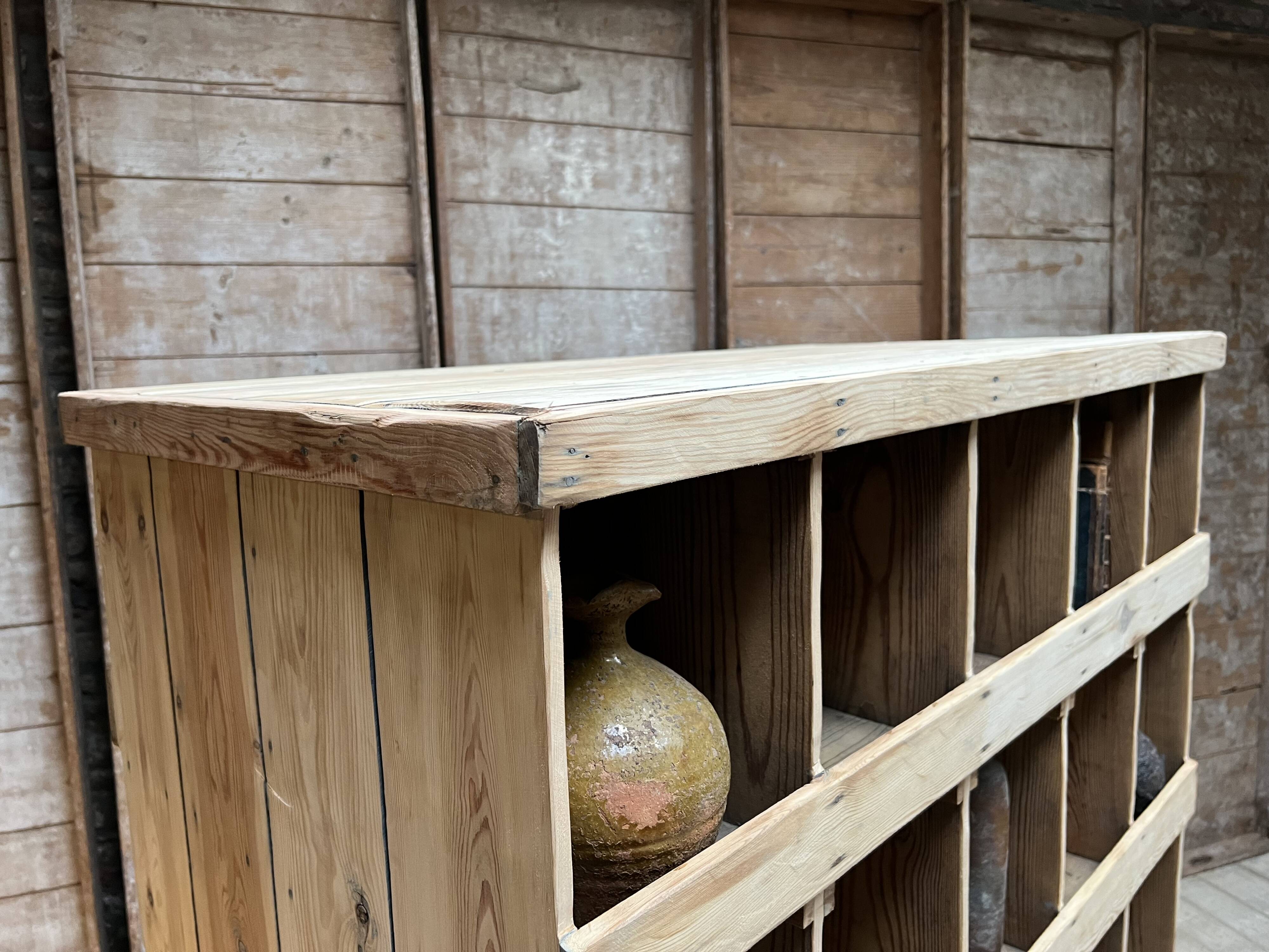 Double-sided locker craft furniture