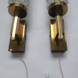 Pair of Arlus designer wall lights
