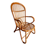 Rattan armchair