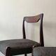 Set of 4 Scandinavian teak chairs by Niels Otto Moller, Denmark 1950.