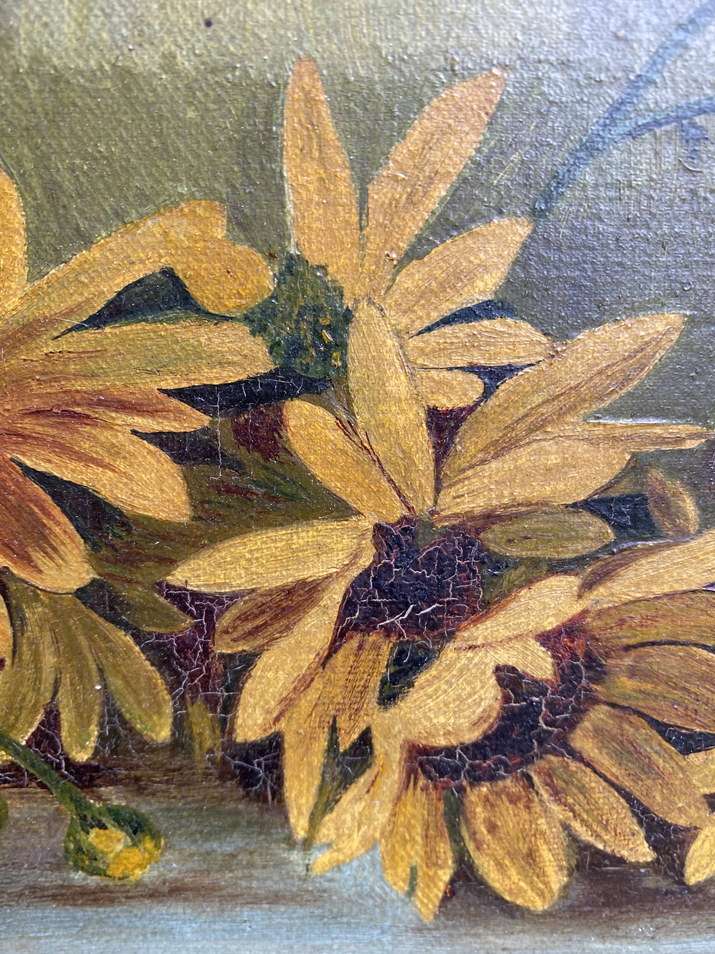 Still Life with Sunflowers