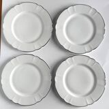 4 dessert plates Haviland