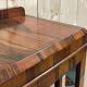 English Chippendale walnut display cabinet from the 1930s