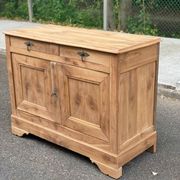 18th-century stripped buffet in solid walnut