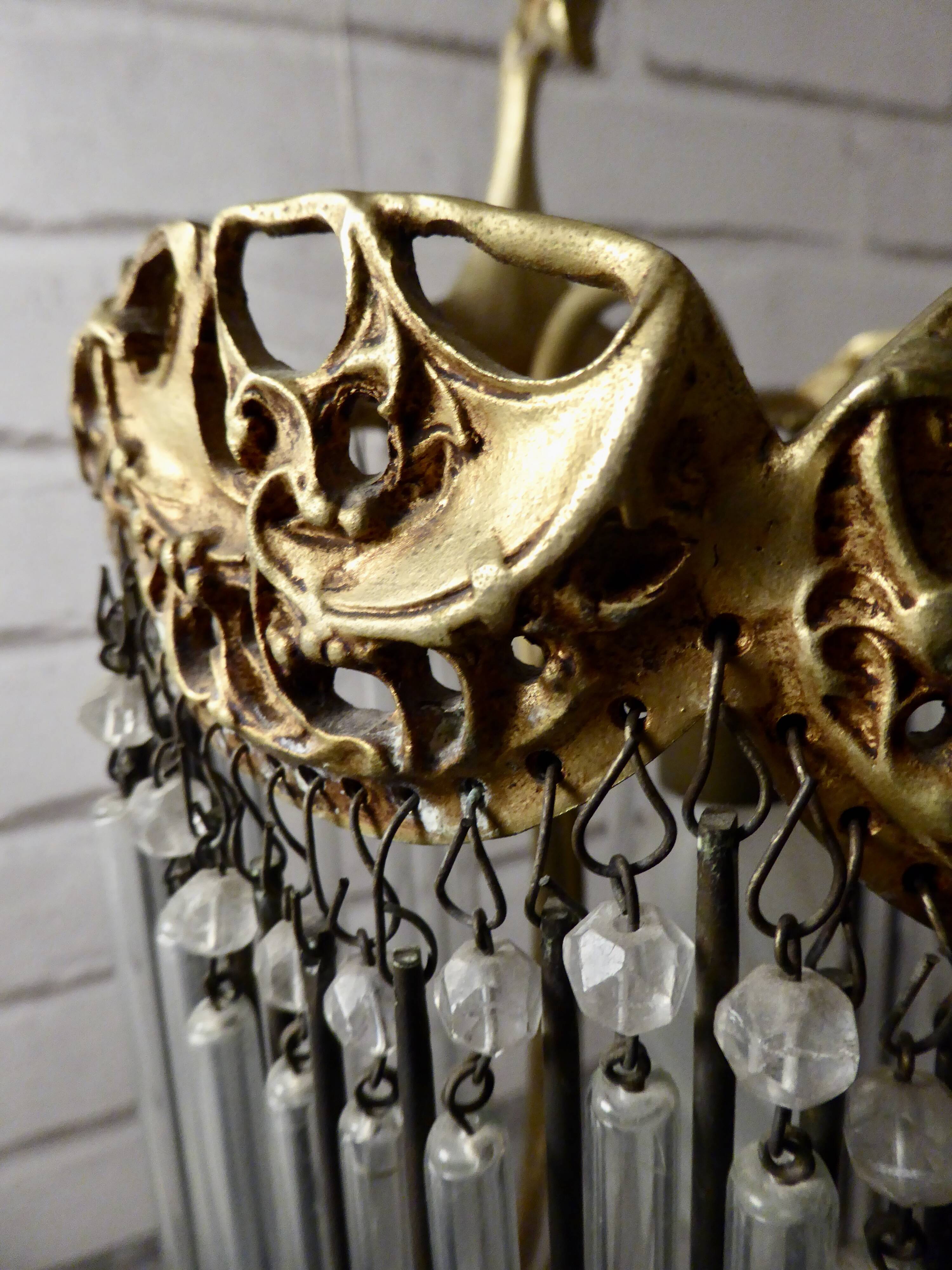 Art Nouveau table lamp