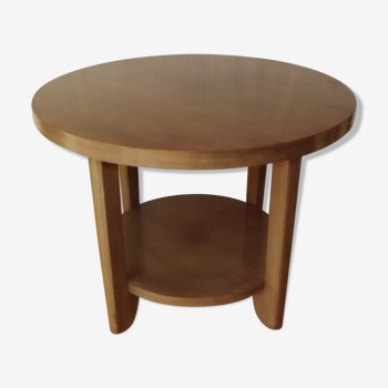 ‌Guéridon table acajou Gaston Poisson art déco 1940