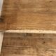 Paire de banc en bois chêne