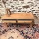 Nice vintage low wooden furniture.