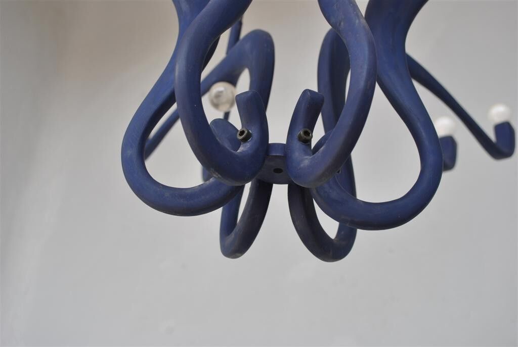 Vintage 1990s design to 12 lights chandelier