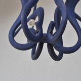 Vintage 1990s design to 12 lights chandelier