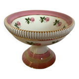 Empty pocket small foot cup pink flowers