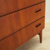 Commode en teck, design danois, années 1970, production : Danemark