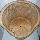 Rattan armchair