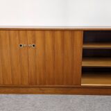 Modernist enfilade in rosewood attributed to O. Borsani, Italy circa 1970.