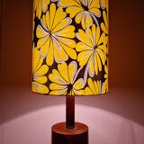 Lampadaire danois en palissandre et laiton, 1960s
