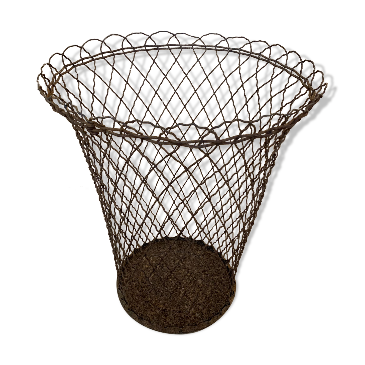 Old vintage paper basket "Grillondu"