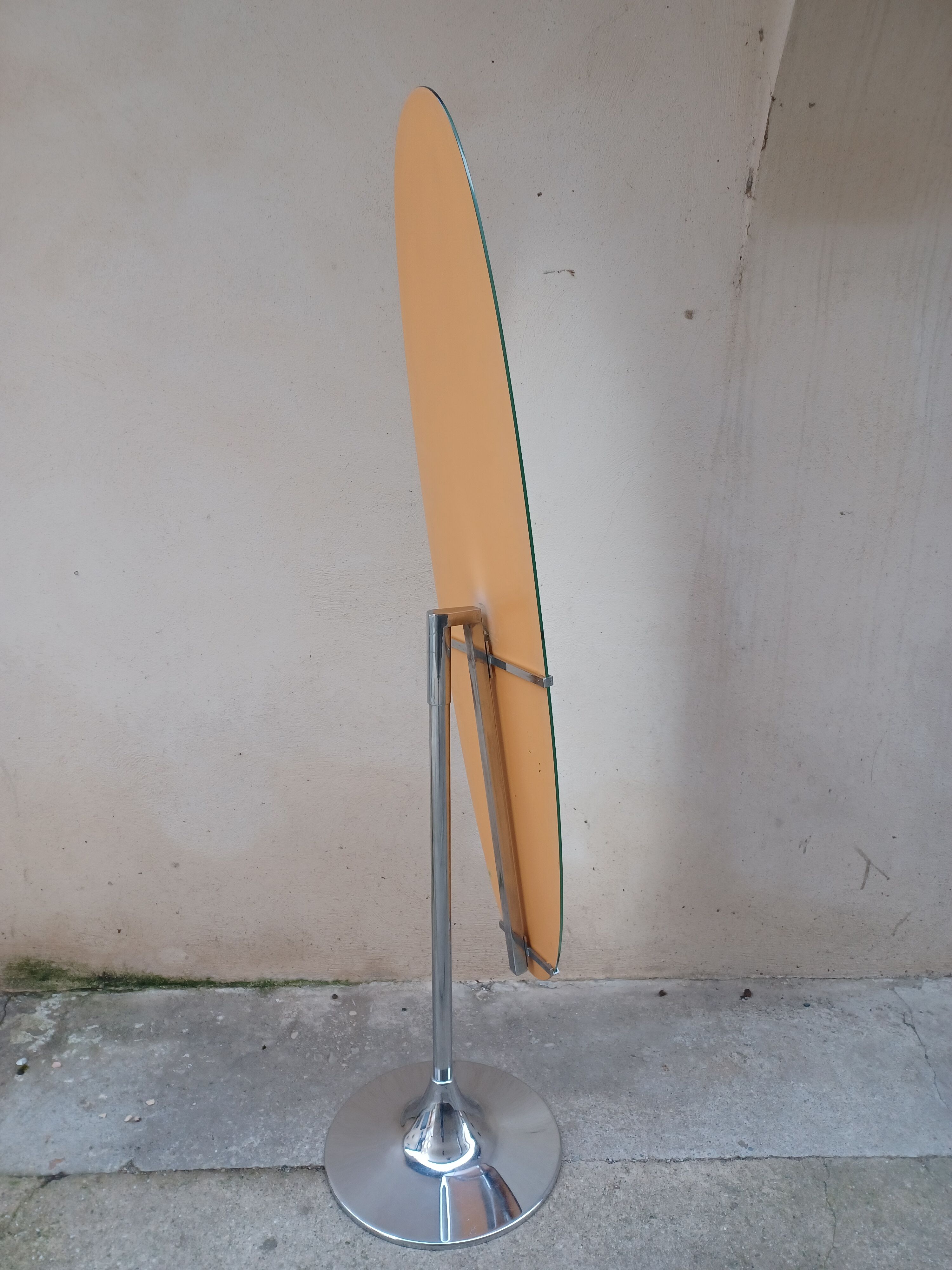 Large free-standing mirror, 1970 45x178cm