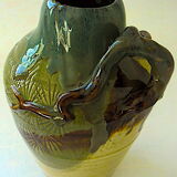 Japanese stoneware vase