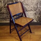 Cane folding chair 1970
