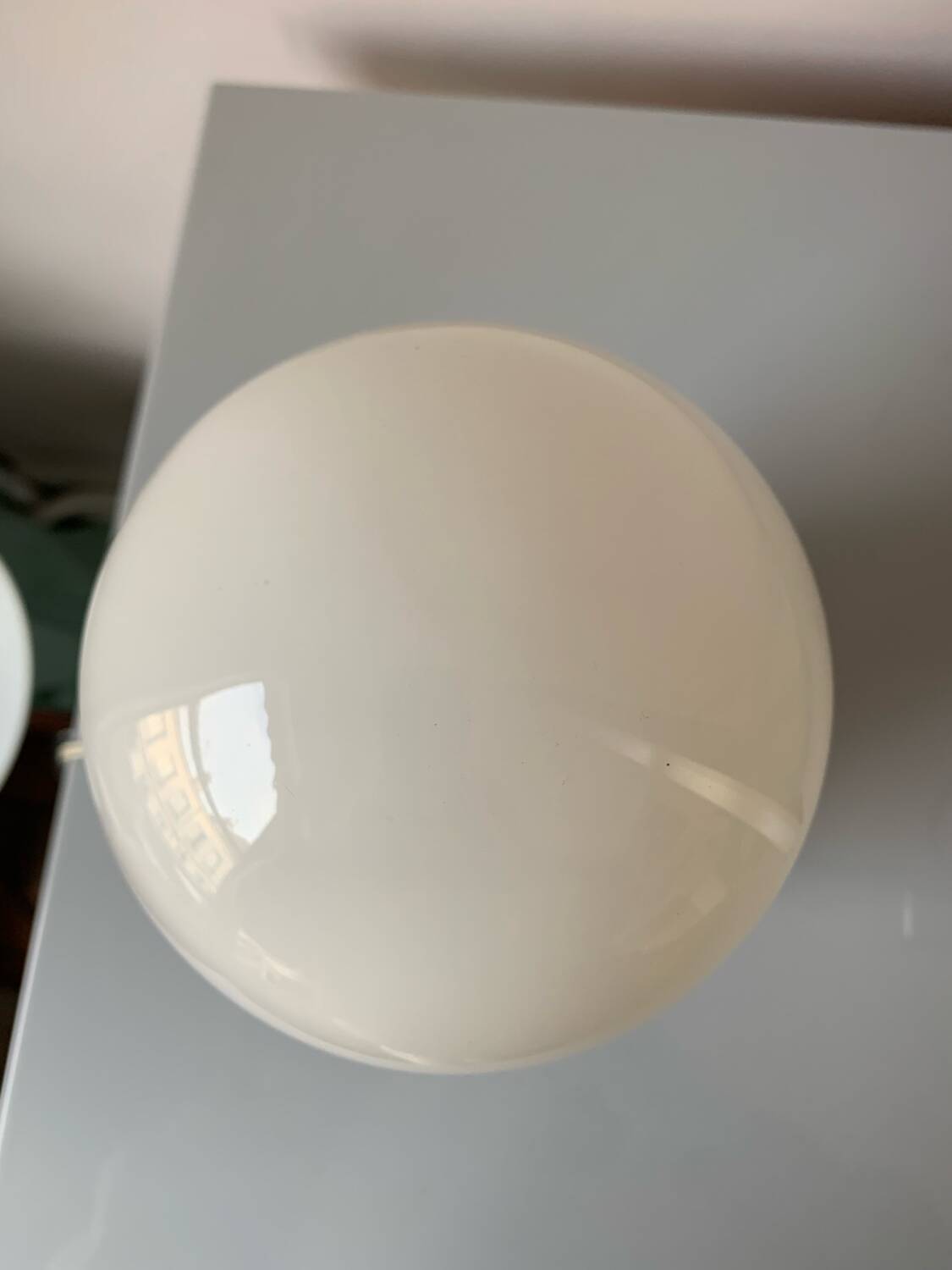 Vintage murano glass table lamp