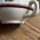 Vintage cup and saucer set Moulin des Loups Orchies