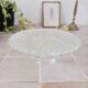 Coupe sur pied en verre