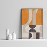 Abstract Orange